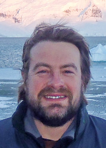 Ice Station Rothera diver, Dave Smyth