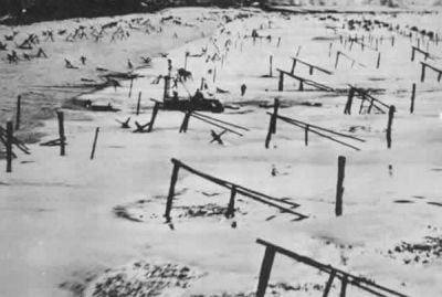 anti-landing-craft ramps