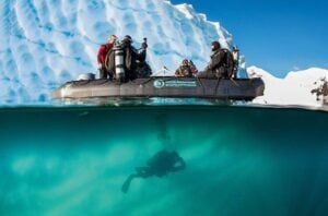 Antarctic sunny day