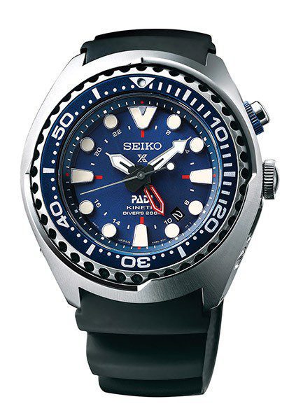 Seiko padi kinetic gmt on sale watch