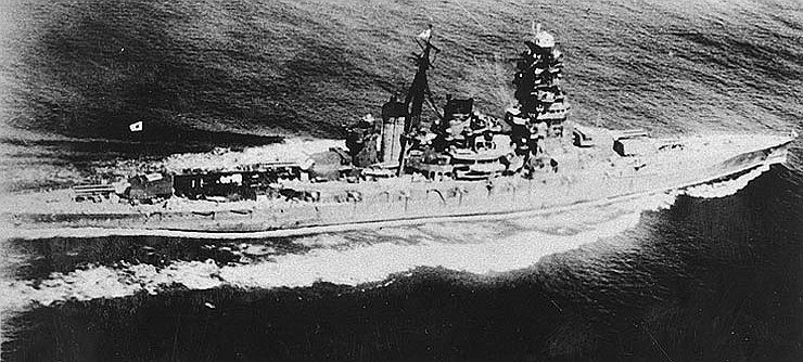 Historic Japanese battleship wreck identified