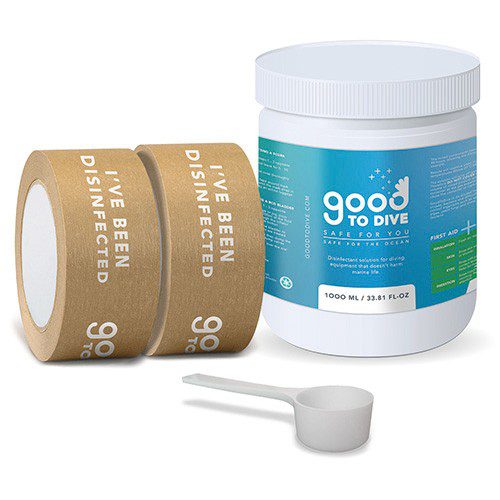 0820 Gear news GoodtoDive Disinfectant