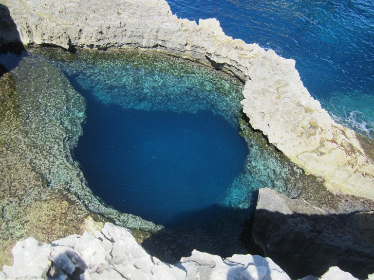 The Blue Hole on Gozo. (Picture: Luca Aless)