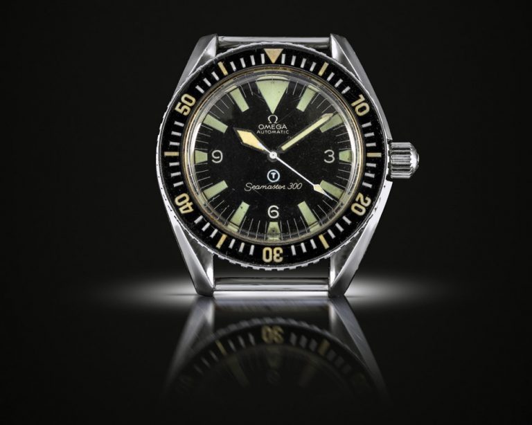 Steel Omega Seamaster 300 Edition watch