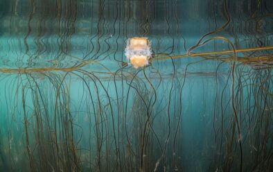 Bootlace seaweed forest.