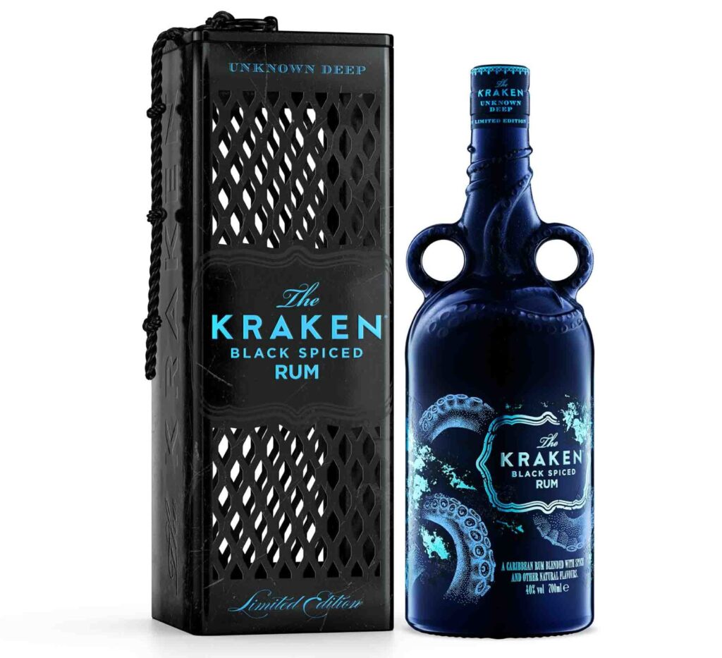 Caged: Najnowsza edycja specjalna The Kraken Rum – Black Spiced Rum