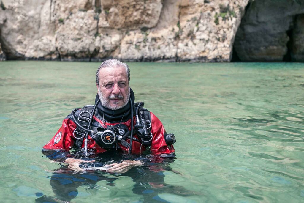 生物辨識潛水員 Alessandro Marroni