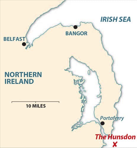 The Hunsdon Wreck Tour Map