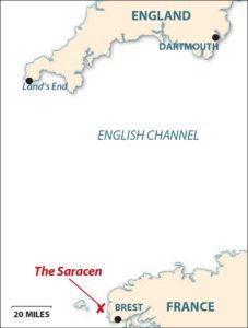 The Saracen Wreck Tour Map