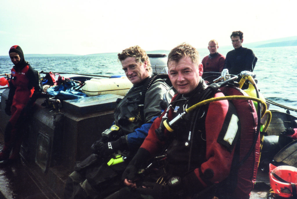 The early 1990s and diving with mixed-gas pioneer Rob Palmer