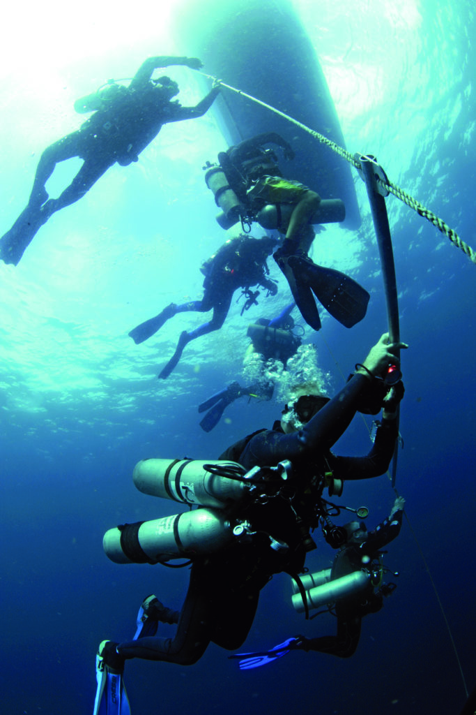 The deep-sea dive