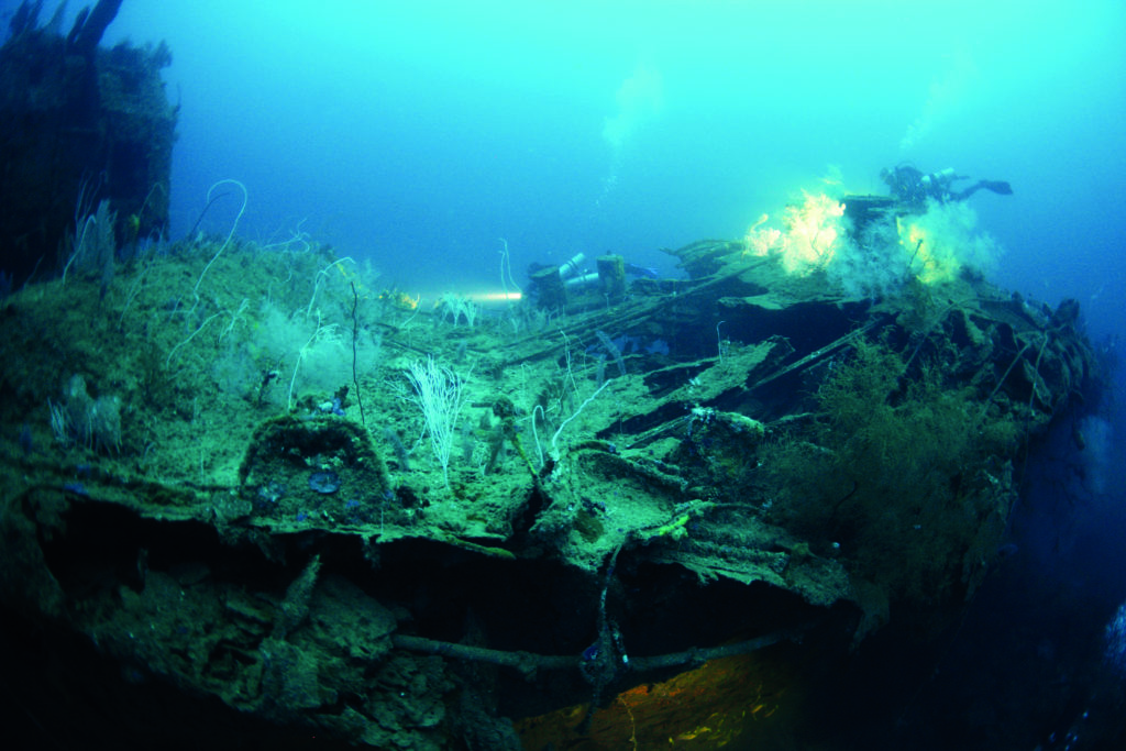 The Historic shipwreck