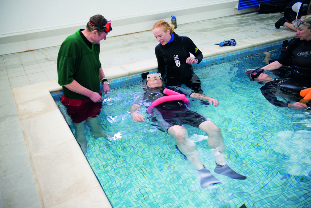 Freediving for disabled