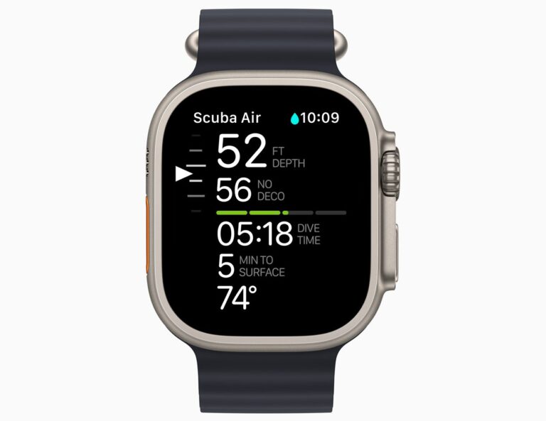 Apple watch cheap as dive computer