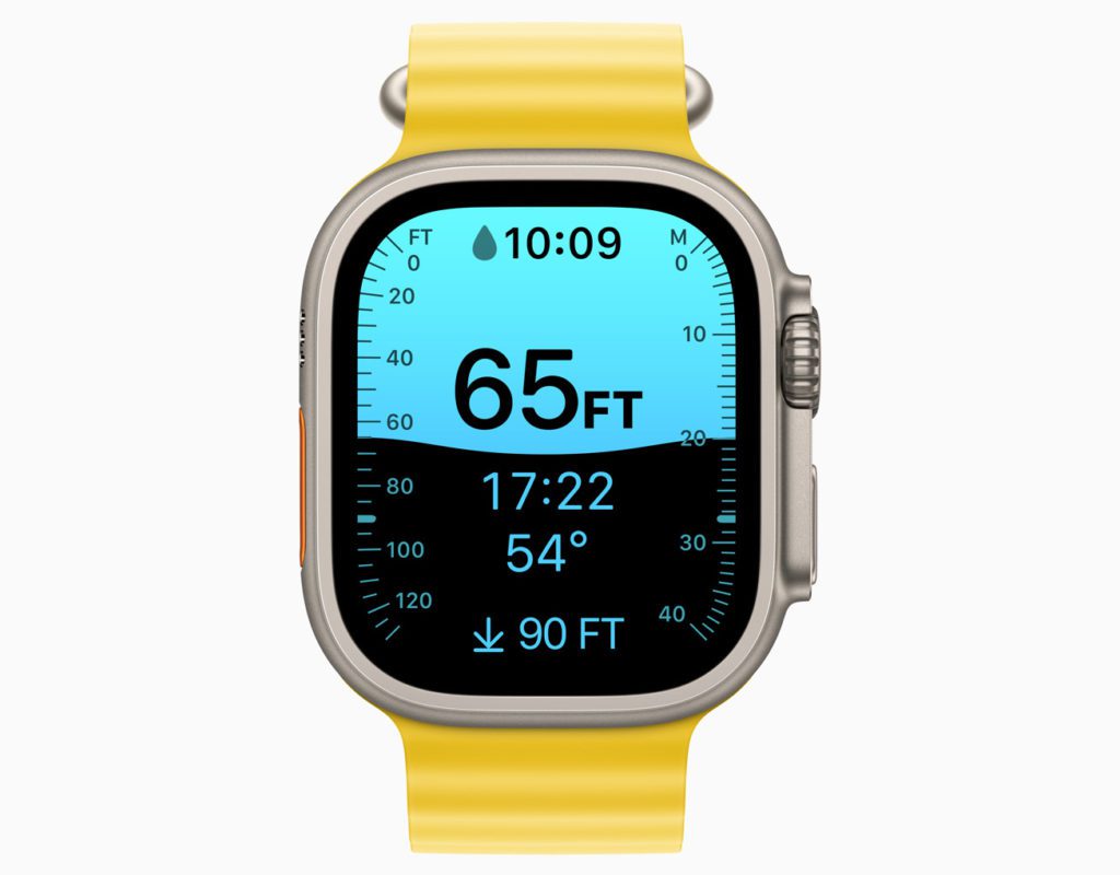 vrouwelijk George Bernard profiel Oceanic+ turns Apple Watch Ultra into dive-computer