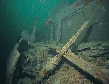 Wreck Tour 81: The M-343 1 Gun pintle from the main 105mm gun on the M-343