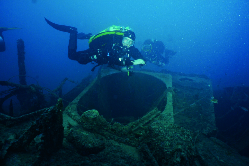 Buceo en invierno en Malta