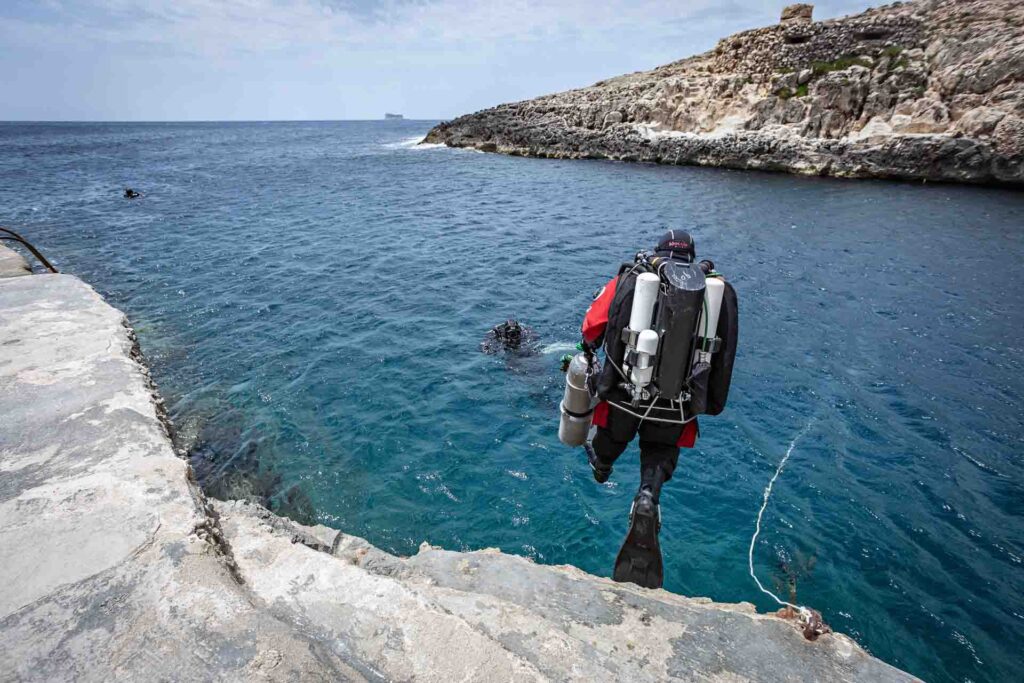 subacquei con rebreather