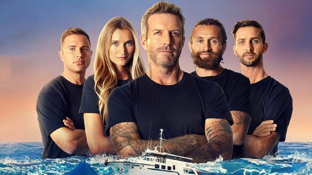 Het Shipwreck Hunters Australia-team (Disney+)