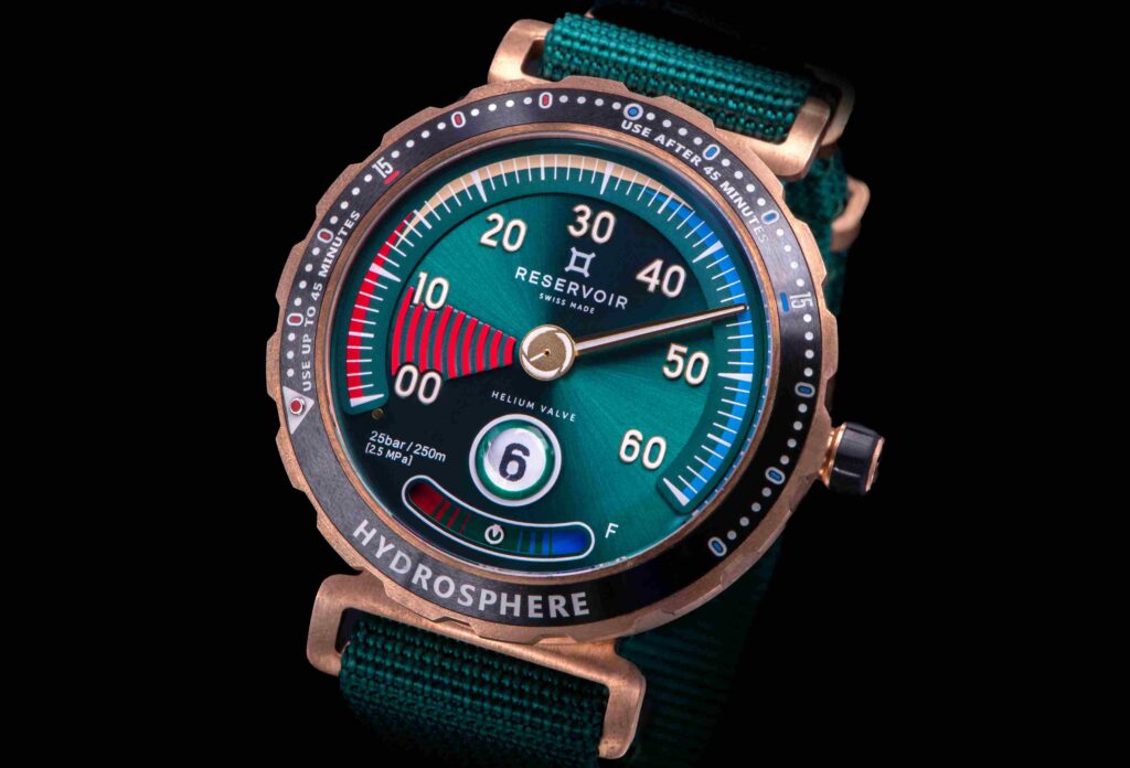 Reservoir Hydrosphere Cenote diver’s watch