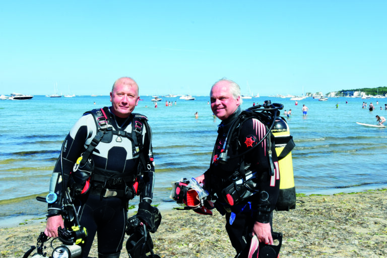 Diving in Studland Bay