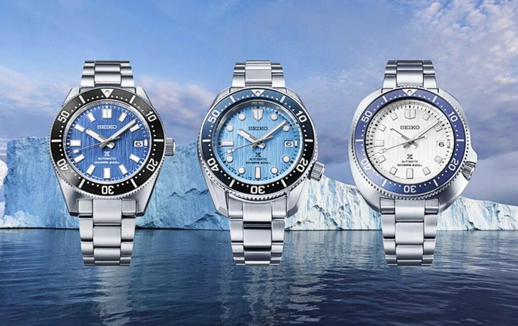 Seiko Prospex Save the Ocean Edisi Khusus: gema tahun 1965, 1968 dan 1970