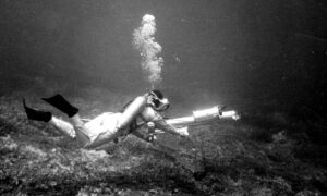 Pioneer underwater archaeologist Honor Frost (HF Archive Special Collections)