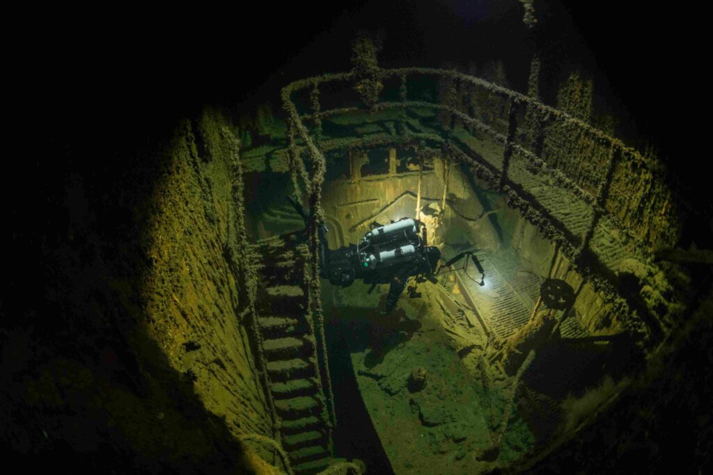 Engine-room of the Margarethe Cords 