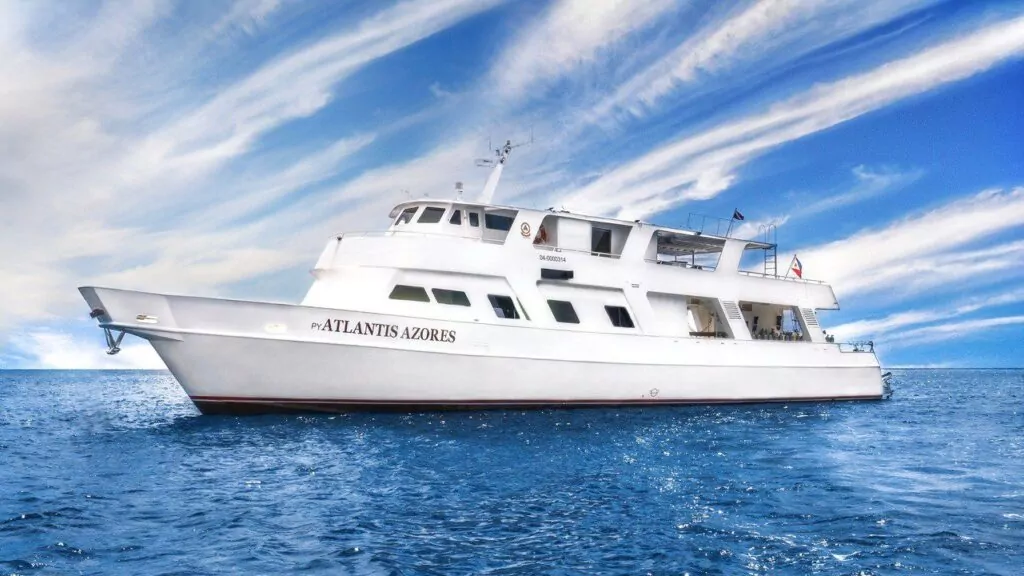 Liveaboard van Atlantis Azoren