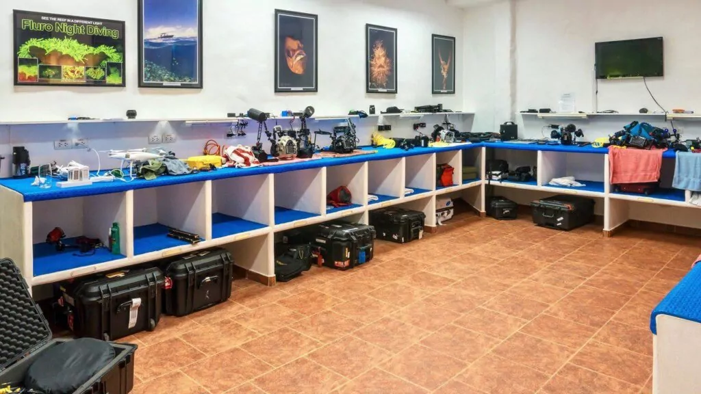 Camera room at Atlantis Dumaguete in the Philippines