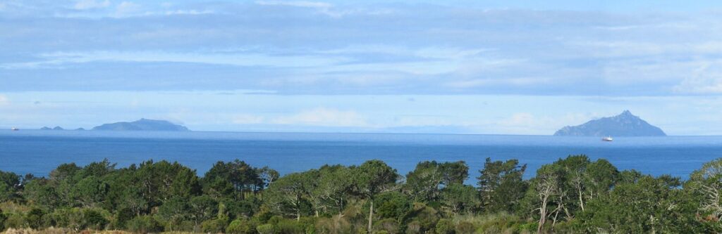 Looking towards the wreck-site off the Whangerei coast (Glenn H)