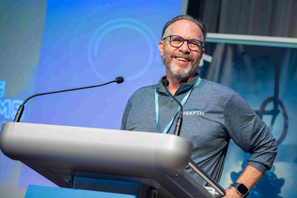 Michael Menduno, organizador del Rebreather Forum 4 (RF4 / Jason Brown - bardophotographic.com)