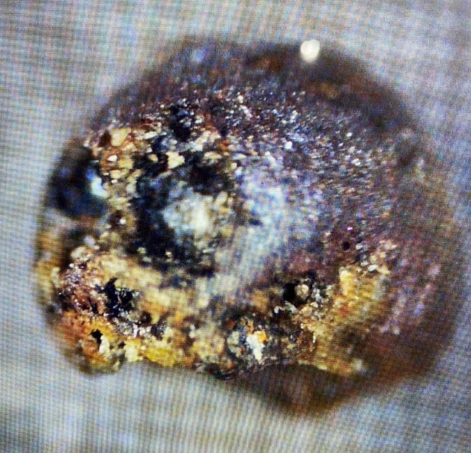 Close-up of one of the spherules (EYOS)