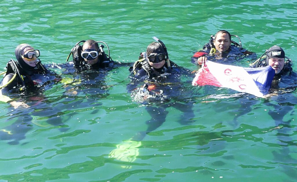 The dive-team (AfrOrigens Institute)