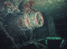 winch beneath the bow