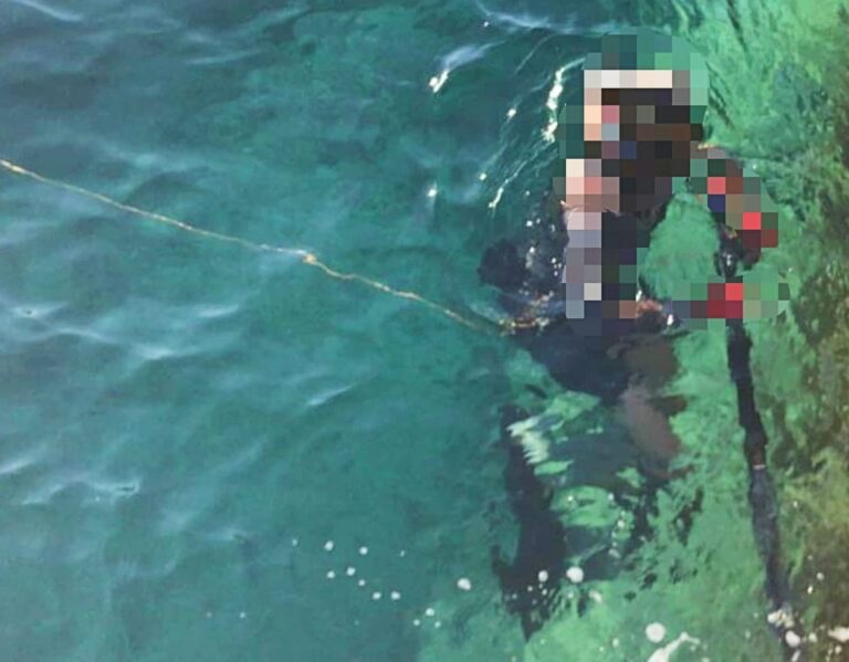 Caught on camera - speargun diver in Malta (HPF)