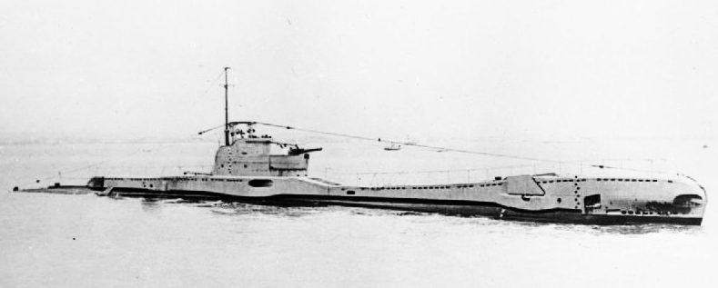 Ang submarino na HMS Thistle