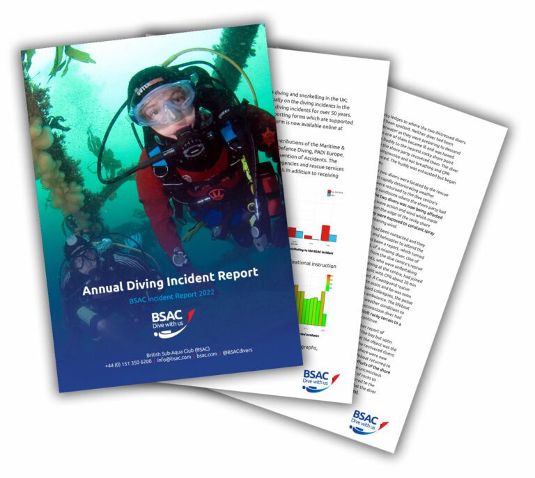 Incident report for divers (Simon Rogerson)