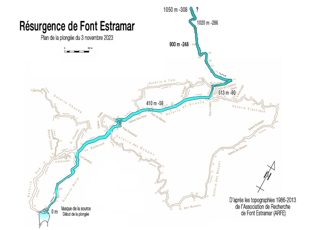 Map of Font Estramar