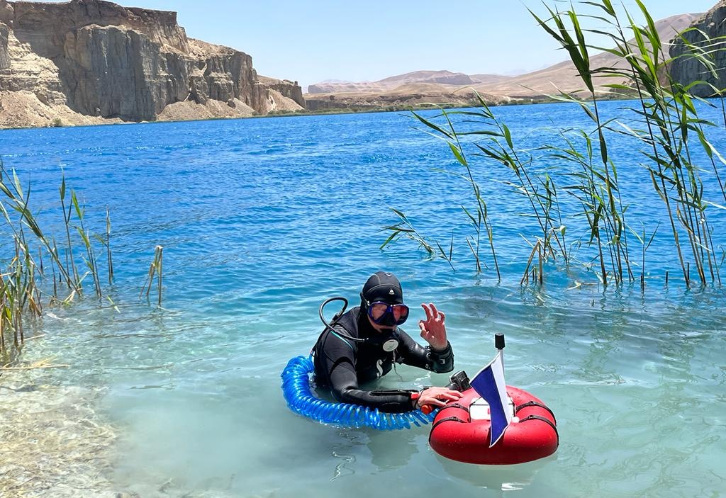 Meet the world's most travelled diver: Diving in Afghanistan in 2023 (Karin Sinniger & Cathryn Riley)