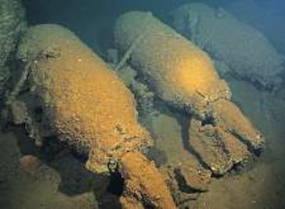 Bombs for the carrier's aircraft
