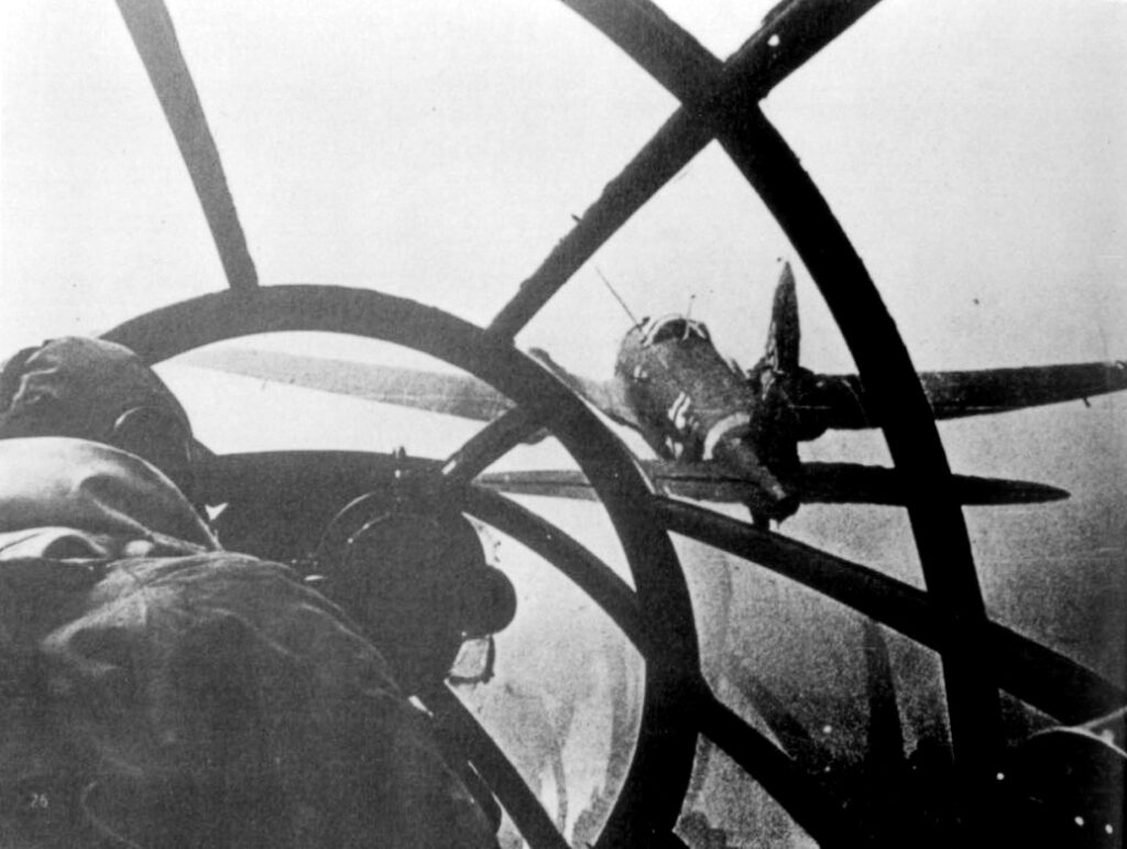 The bombardier’s position inside a Ju-88 (Peter Schenk)