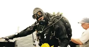 This summer the Starfish Enterprise diving team headed for the North Sea to hunt down the 'shallow' (50-60m) wrecks of the world's biggest naval engagement, the Battle of Jutland. Innes McCartney, whose great-uncle was a boy-gunner who took part in the WW1 battle and was rendered deaf for life, tells the story of the groundbreaking expedition.