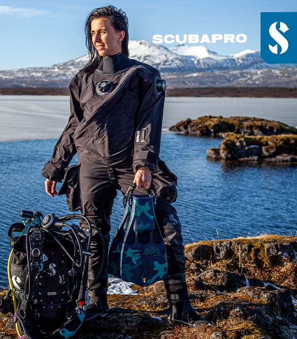 Buy one of Scubapro’s trilaminate drysuits and get a free undersuit