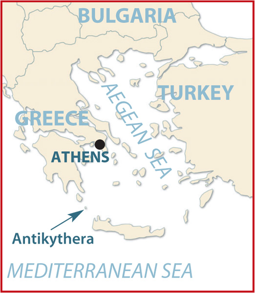 Antikythera térkép