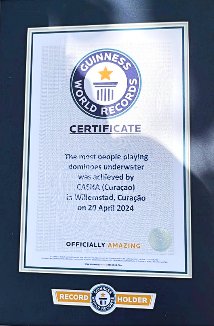 The GWR certificate was issued on the spot (CASHA)