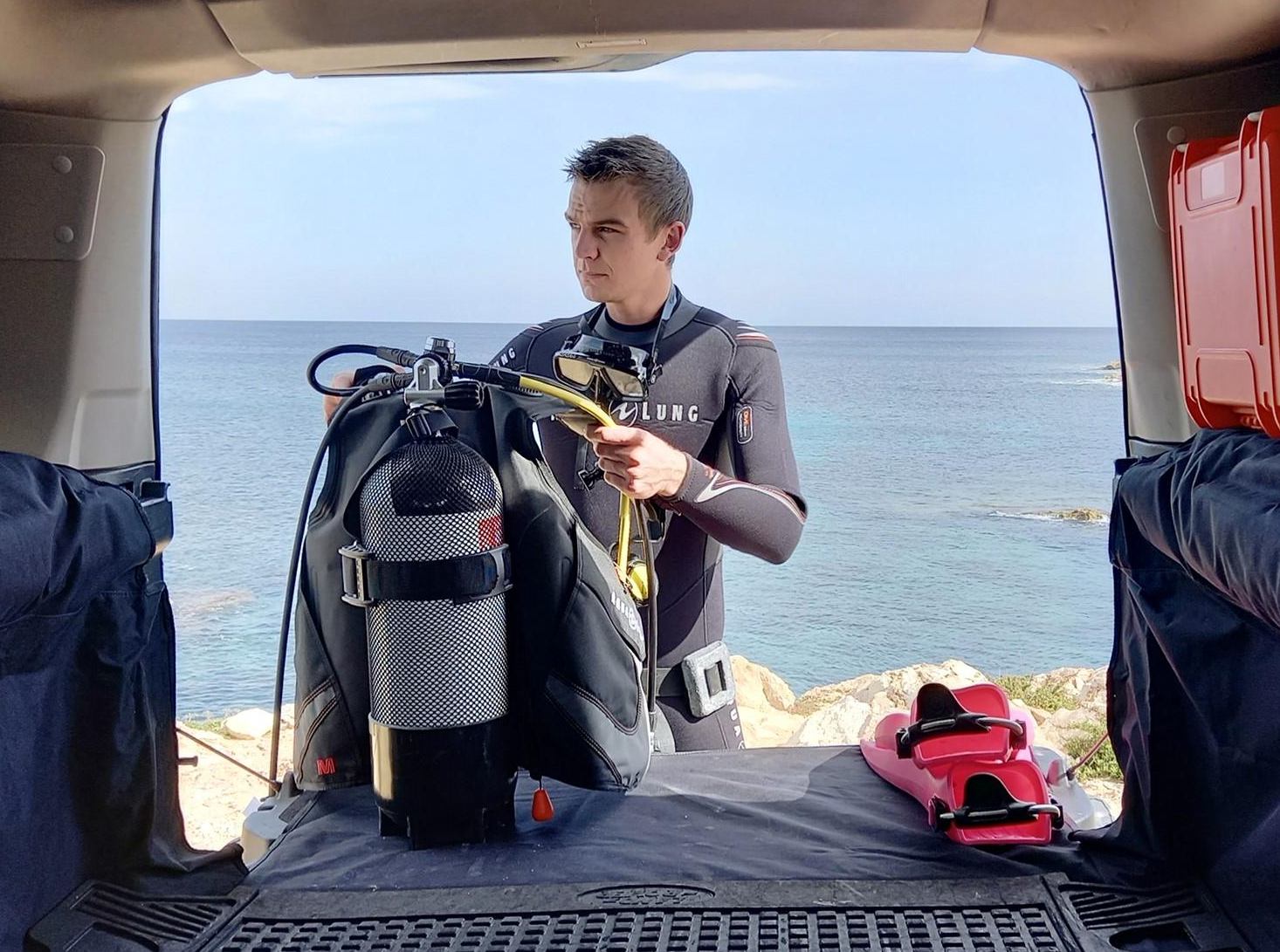 British dive-pro came to the rescue in Malta