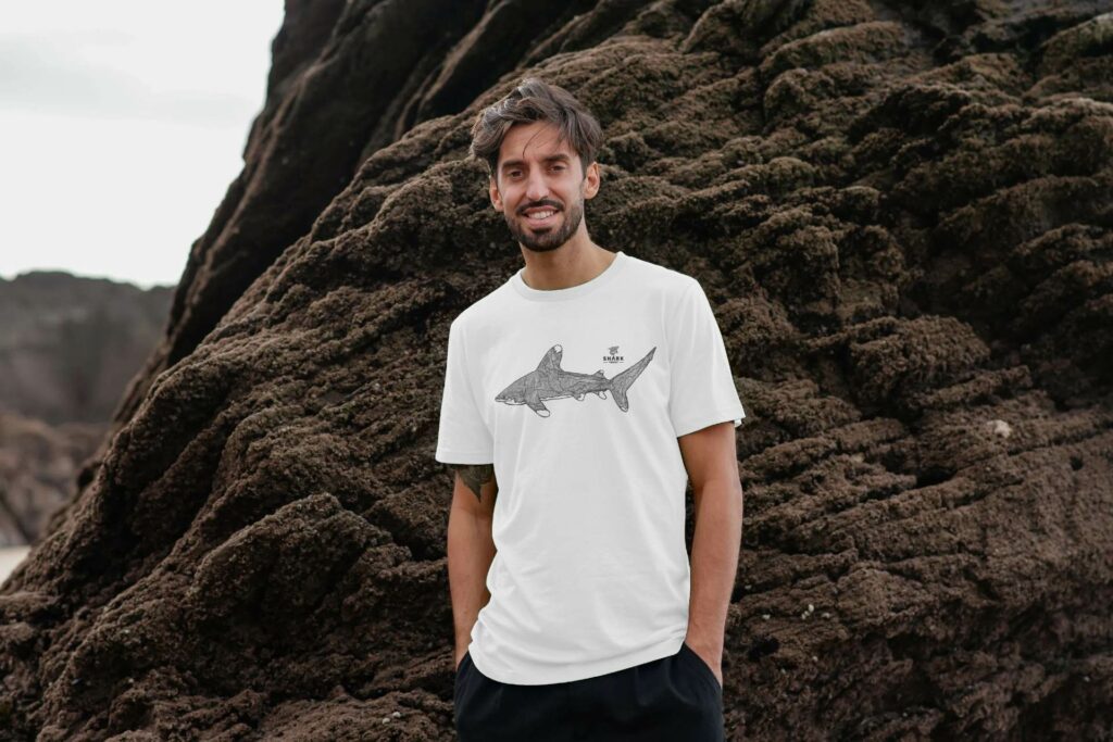 The Shark Trust’s oceanic whitetip T-shirt (Shark Trust)