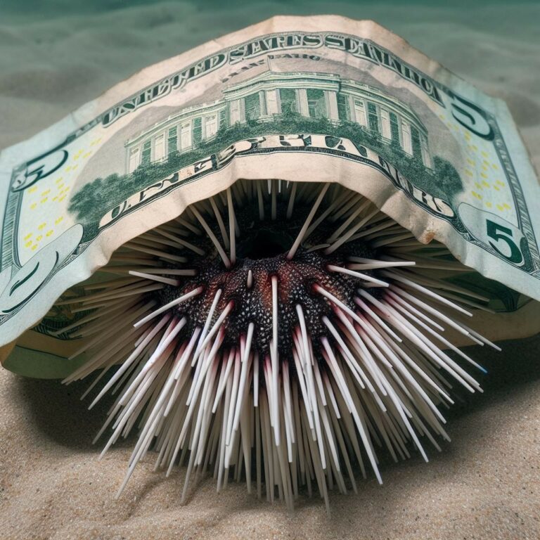 Sea urchin with a price on its head (OpenAI’s ChatGPT)