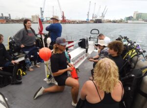 Dive instructors aboard Kyalami Too offer advice, help and teach students about reef ecology